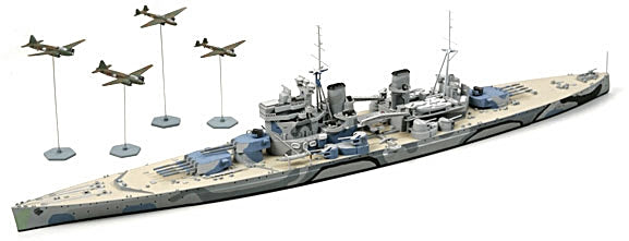 Tamiya 1/700 British Battleship Prince of Wales Plastic Model Kit