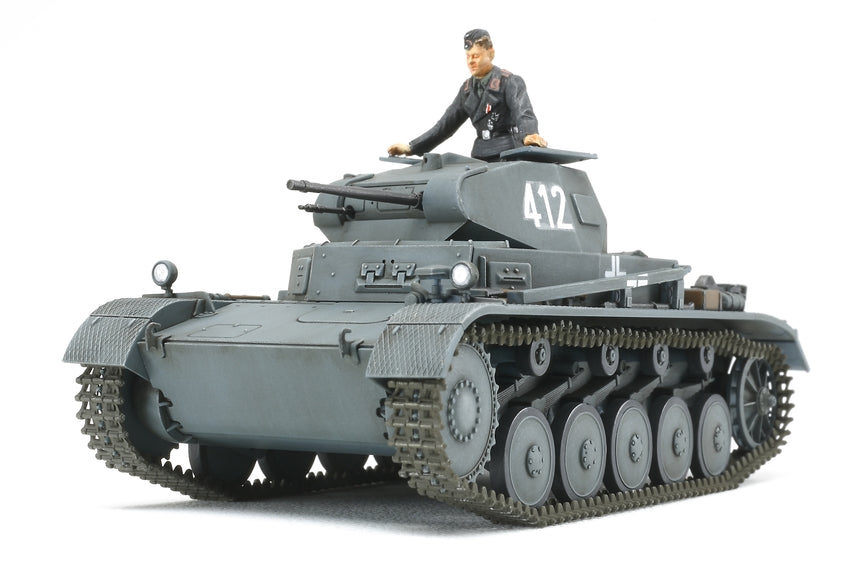 Tamiya 1/48 German Panzer II A/B/C Plastic Model Kit