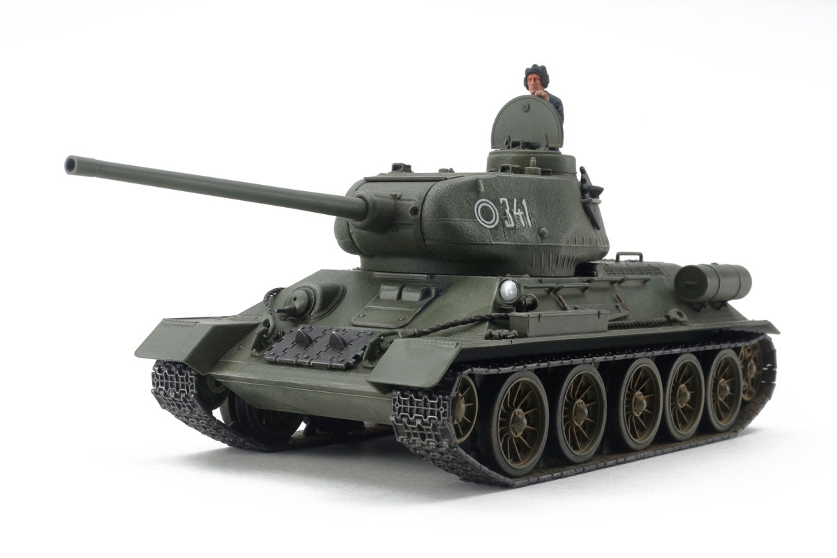 Tamiya Russian Medium Tank T34/85 Plastic Model Kit