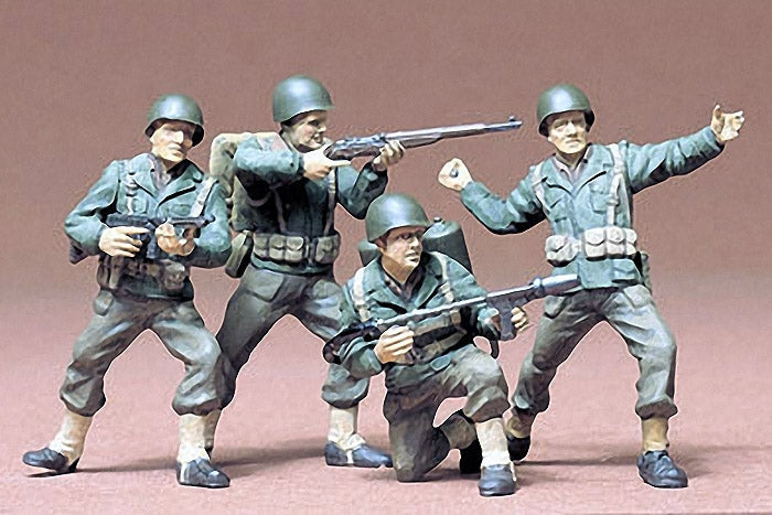 Tamiya 1/35 U.S. Army Infantry Men Figures Plastic Model Kit