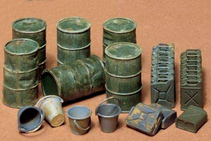Tamiya 1/35 Jerry Can Set Plastic Model Kit