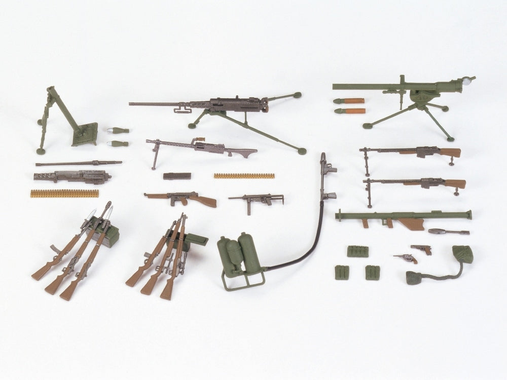 Tamiya U.S. Infantry Weapons Set Plastic Model Kit Ca221