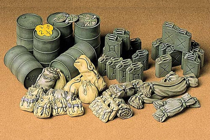 Tamiya Allied Vehicles Plastic Model Accessory Set for 1/35 Scale