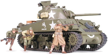 Tamiya M4A3 Sherman Plastic Model Kit 75mm