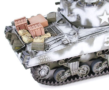 Tamiya 1/35 M4A3 Sherman 105mm Howitzer Assault Support Tank Plastic Model Kit