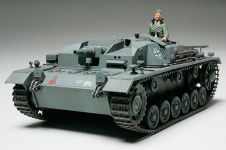 Tamiya 1/35 German Sturmgueschutz III Ausfb Tank Plastic Model Kit