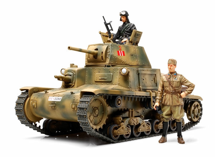 Tamiya 1/35 Italian Carro Armato M13/40 Plastic Model Kit
