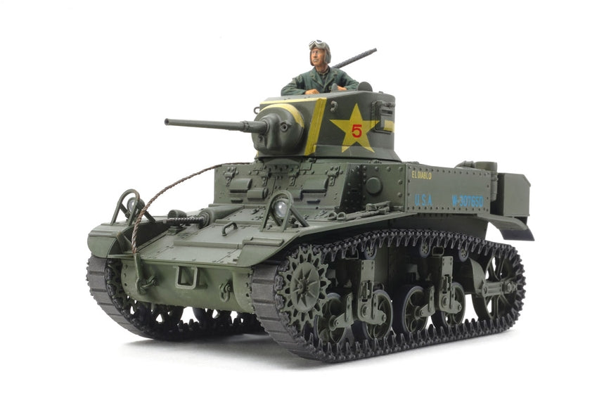 Tamiya 1/35 US Light Tank M3 Stuart Plastic Model Kit