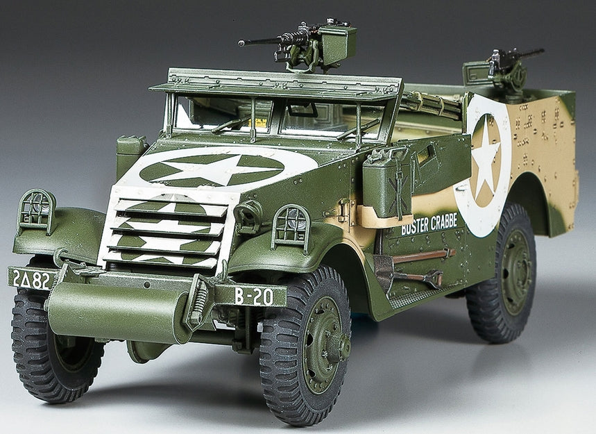 Tamiya 1/35 M3A1 Scout Car Plastic Model Kit