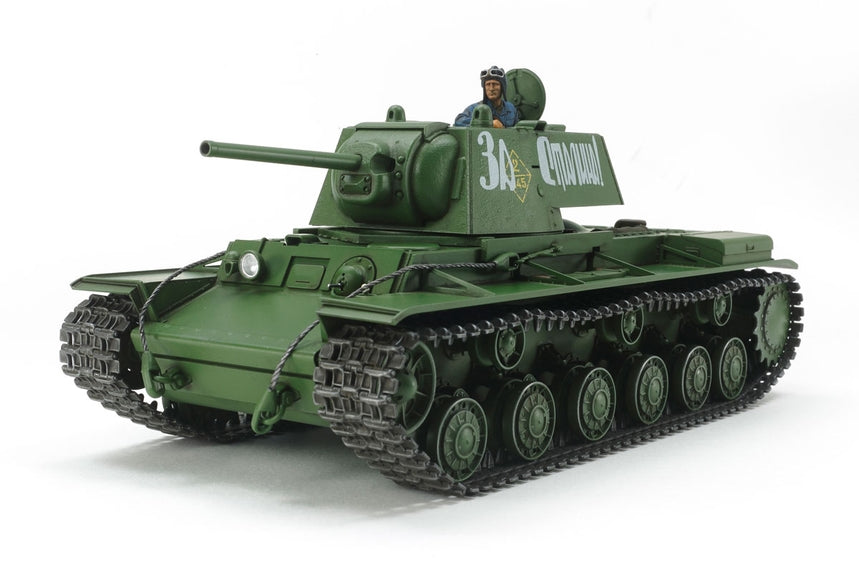 Tamiya 1/35 Russian Heavy Tank KV-1N Model Kit 1941 Early Production Plastic Model Kit
