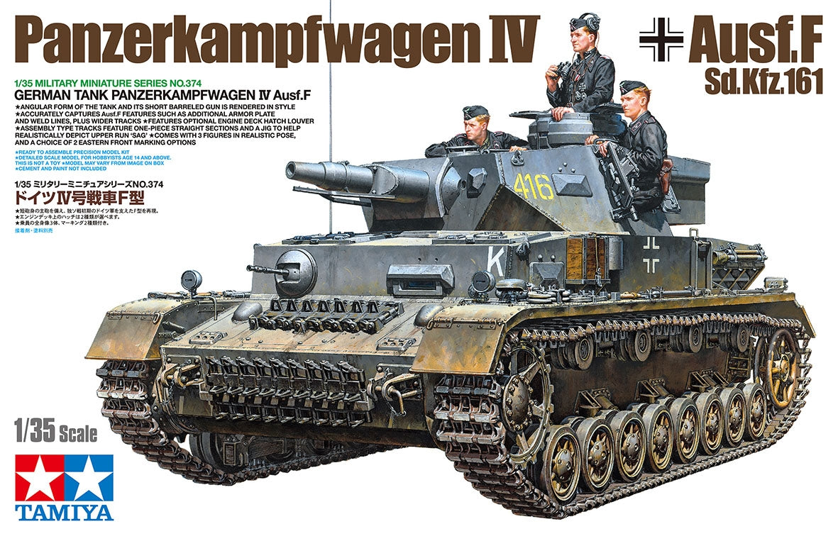 Tamiya German Tank PZ. KPFW. IV Plastic Model Kit
