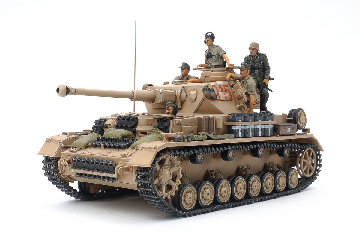 Tamiya 1/35 German Tank Panzer IV Ausf.g Plastic Model Tank Kit