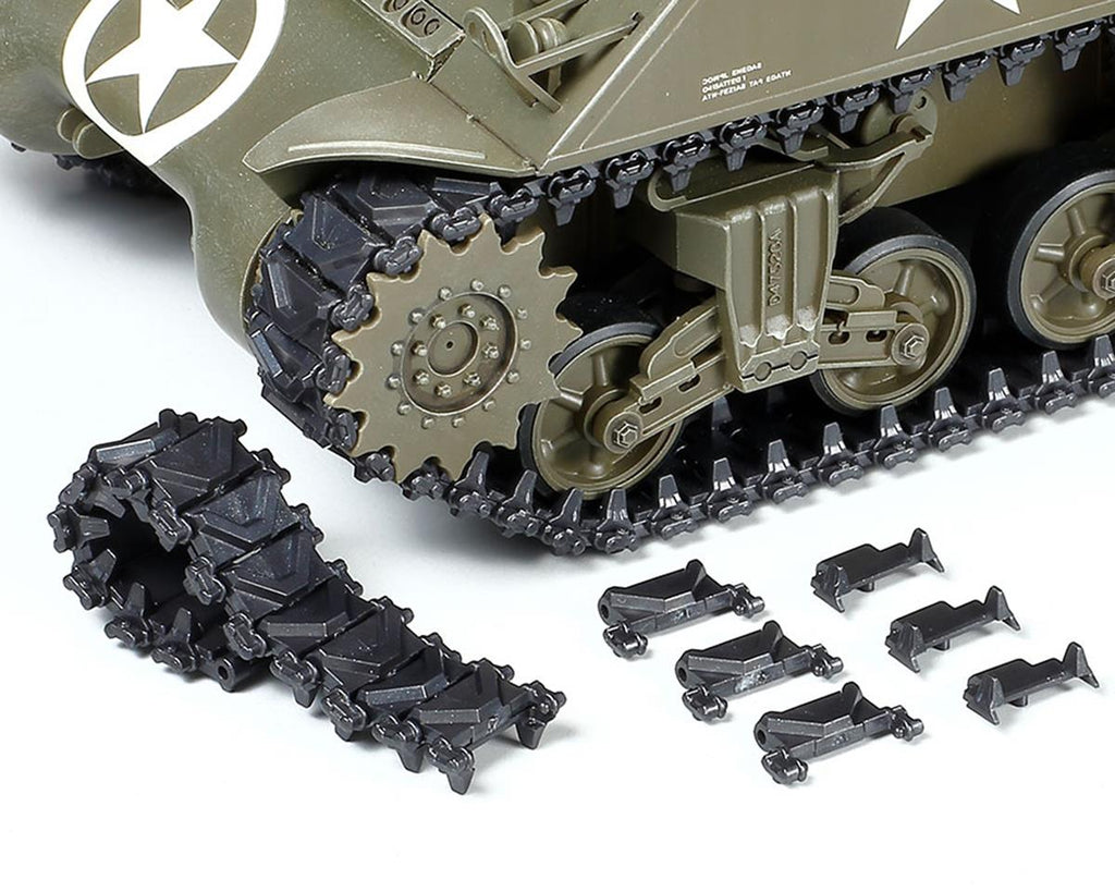 Tamiya 1/35 U.S. M4A3 Sherman Medium RC Model Tank Kit TTU-10 Transmitter & MC-07 Control