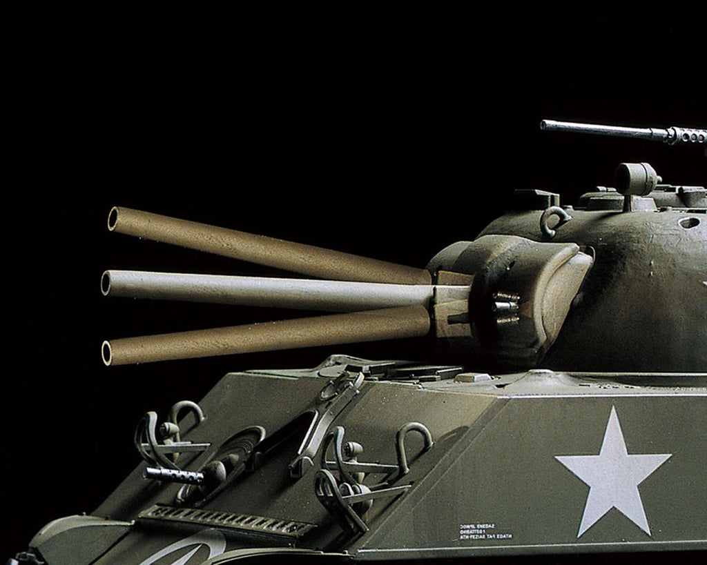 Tamiya 1/35 U.S. M4A3 Sherman Medium RC Model Tank Kit TTU-10 Transmitter & MC-07 Control