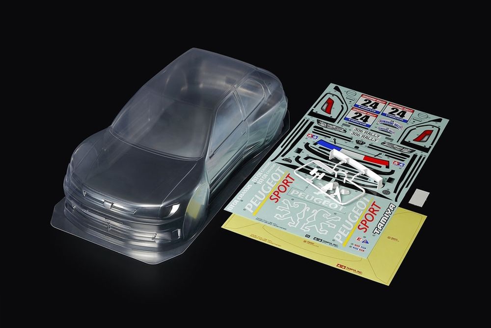 Tamiya 1/10 RC Body Set Peugeot 306 Maxi 51753