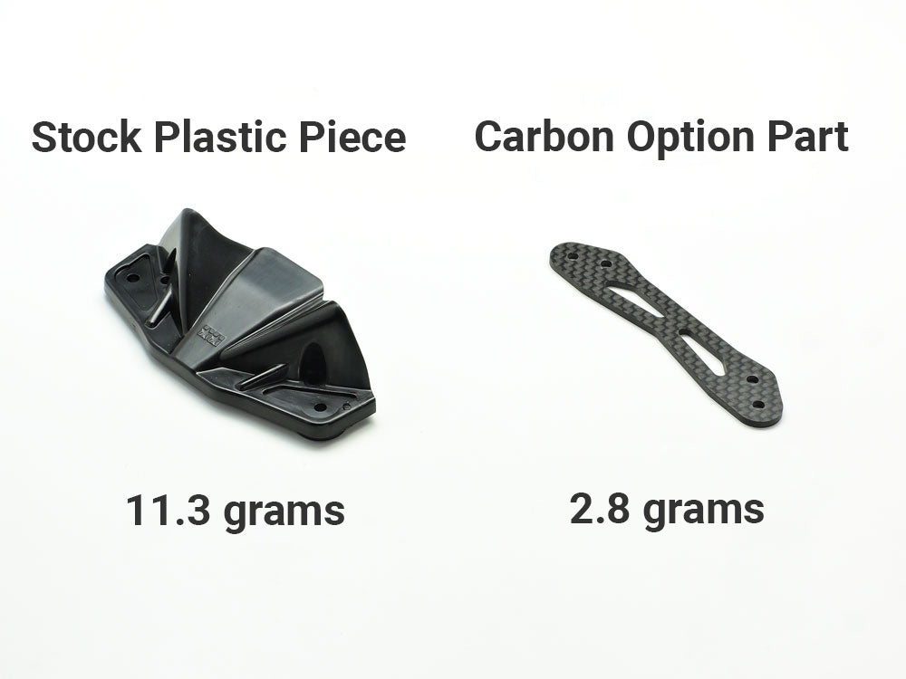 Tamiya RC TT02 Carbon Bumper Support