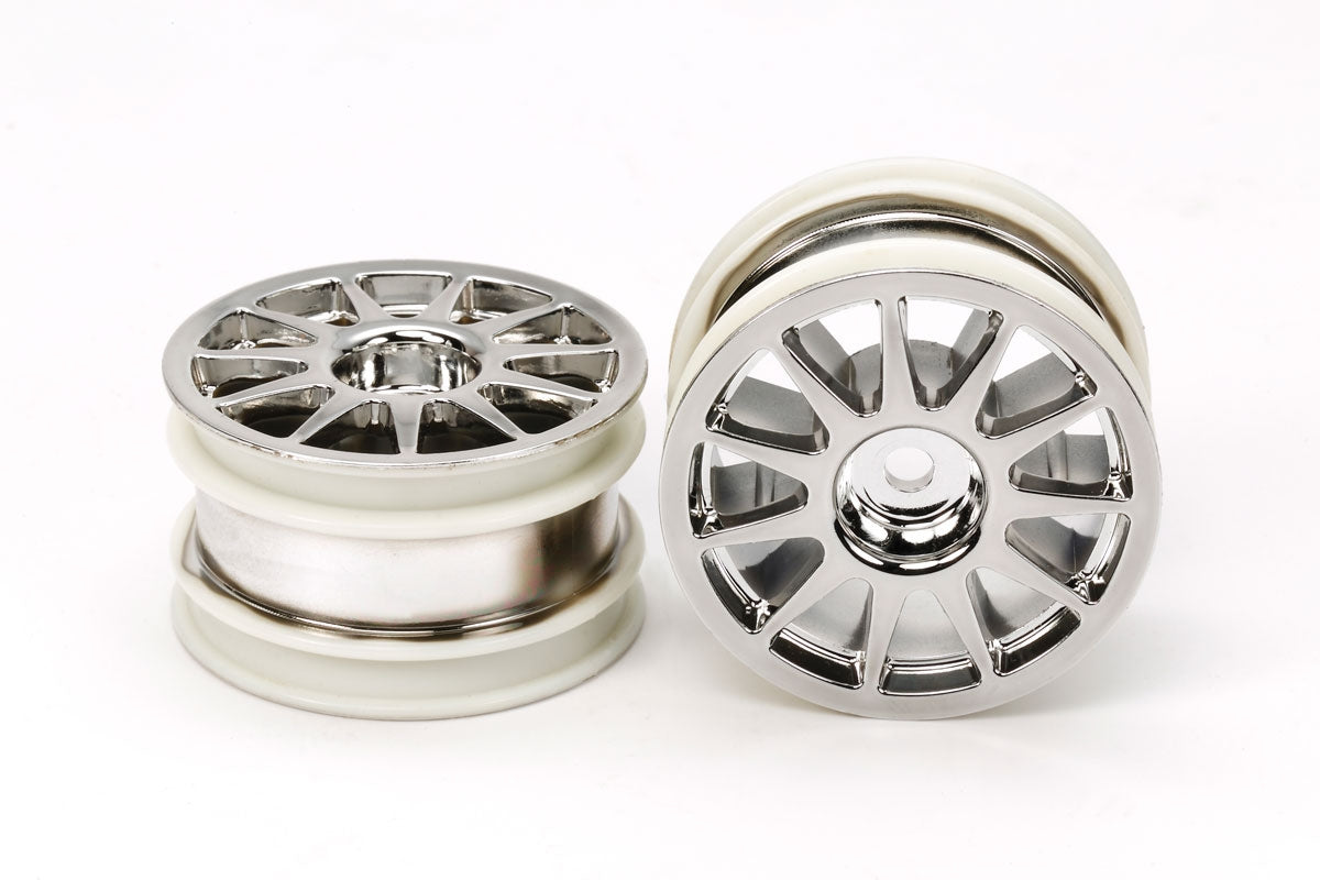 Tamiya M-Chassis 11 Spoke Wheels Chrome