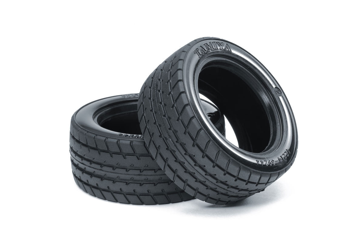 Tamiya RC 60D Super Radial Tires M-Chassis Hard 2 Pieces