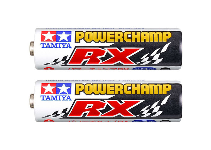 Tamiya Powerchamp RX AA Alkaline Batteries (2 Pack)