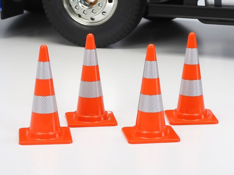 Tamiya RC Accessory Set, Cones and Tolls 56558