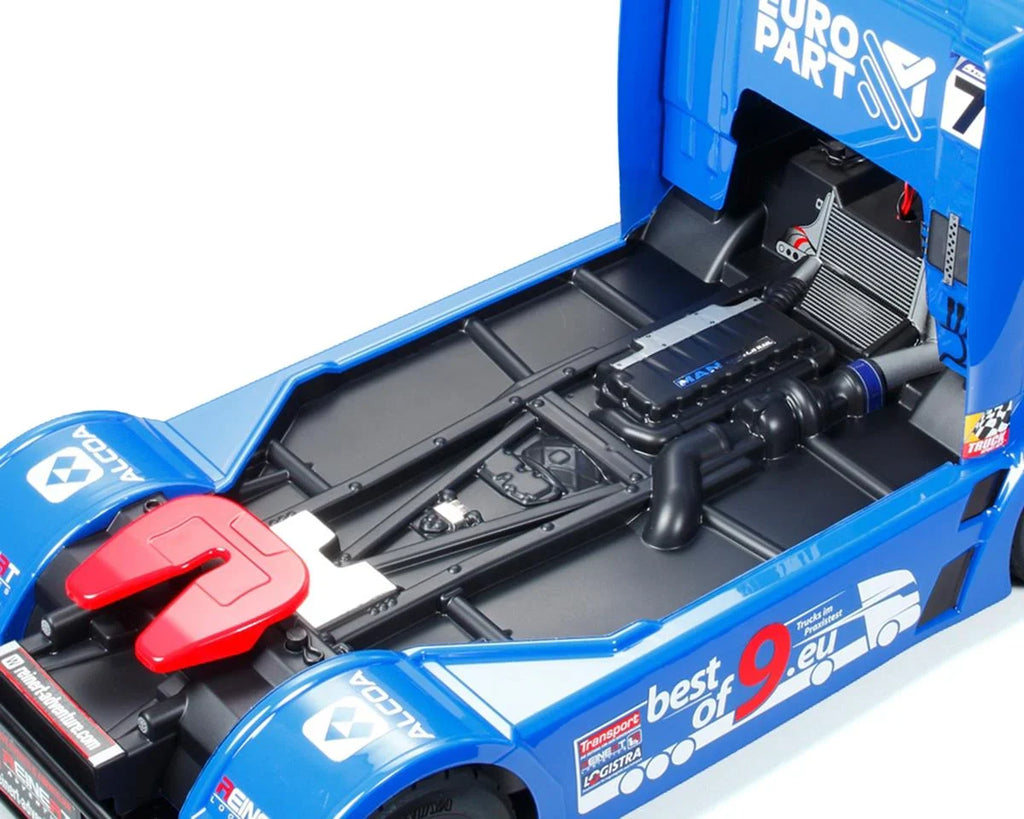 Tamiya 1/10 RC Team Reinert Racing MAN TGS Kit  TT-01 Type E Chasiss - Includes HobbyWing THW 1060 ESC