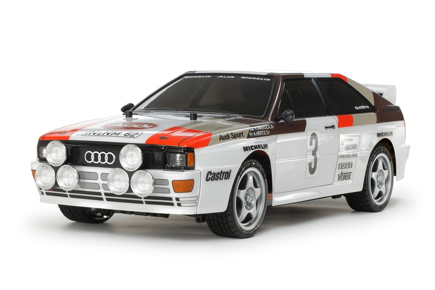 Tamiya RC Audi Quattro A2 Rally Car Kit, TT-02 Chassis 58667