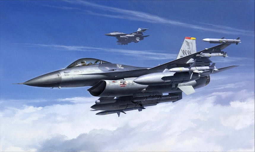 Tamiya 1/48 Lockheed Martin F-16CJ Plastic Model Airplane Kit