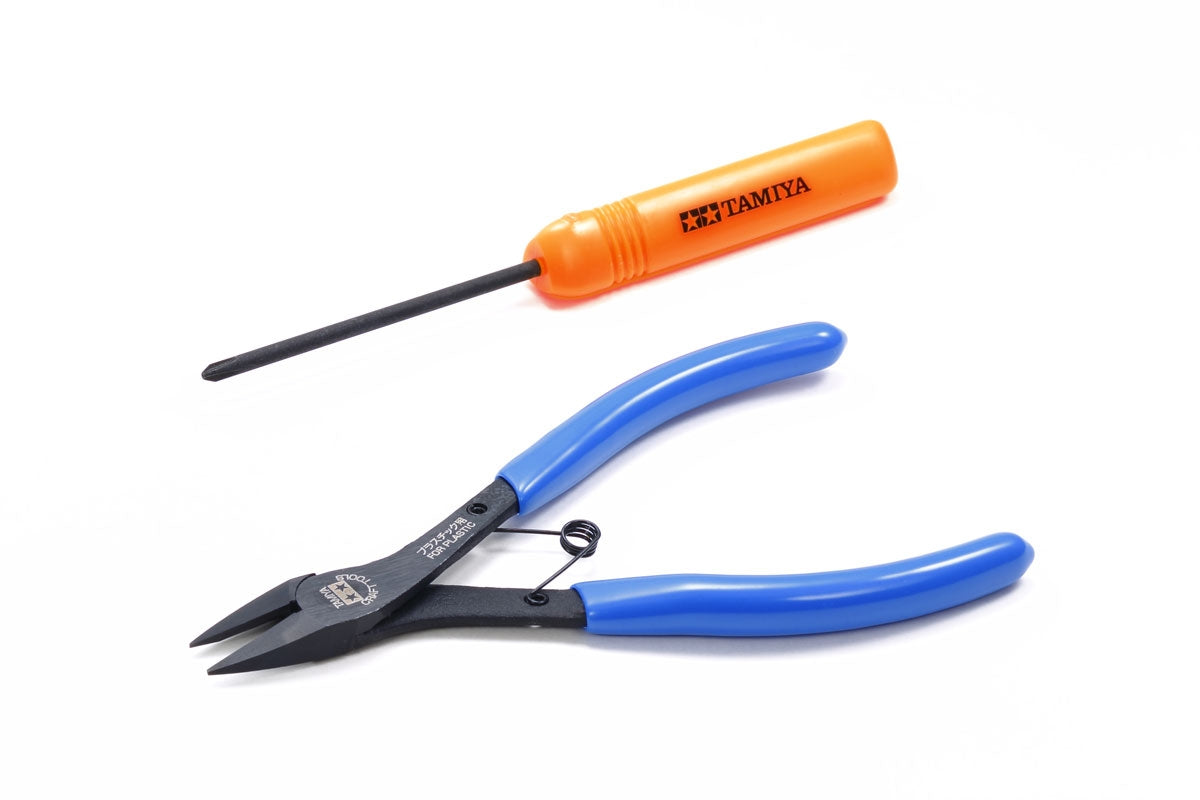 Tamiya Mini 4WD Tools (Side Cutters (+) Screwdriver)