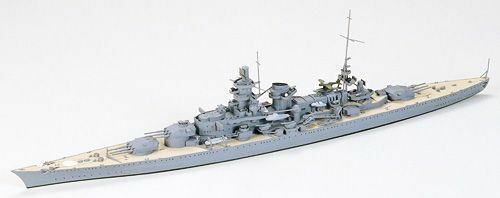 Tamiya 1/700 German Scharnhorst Battleship Plastic Model Boat Kit