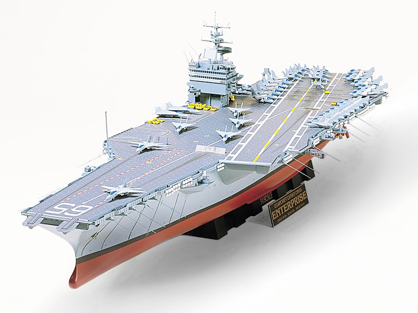 Tamiya 1/350 USS Enterprise Aircraft Carrier Plastic Model Boat Kit