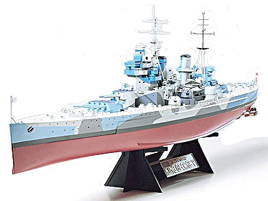 Tamiya 1/350 British King George V Plastic Model Boat Kit