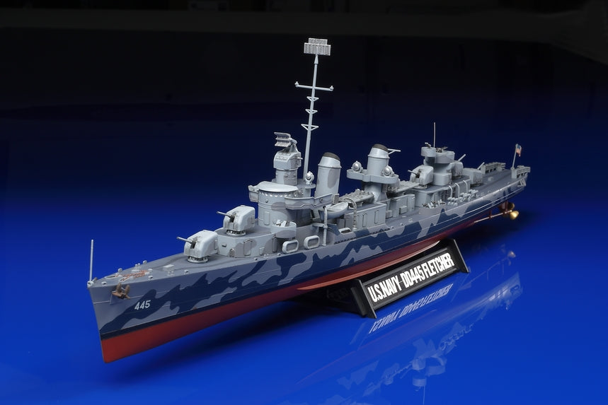 Tamiya 1/350 U.S. Navy DD445 Fletcher Plastic Model Boat Kit