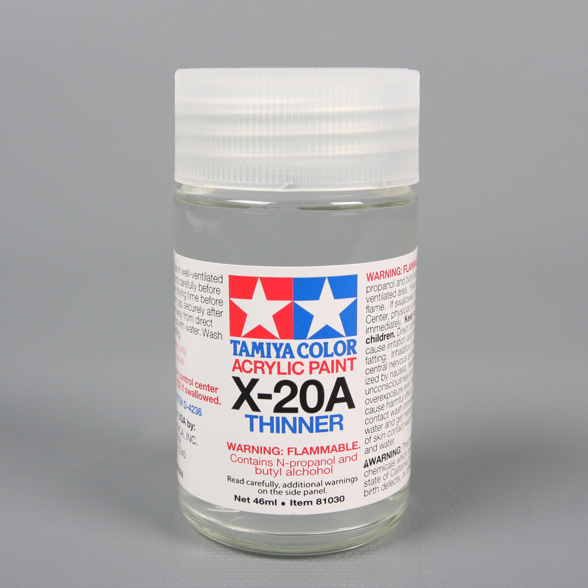 Tamiya Acrylic/Poly Paint Thinner X-20A 46ml
