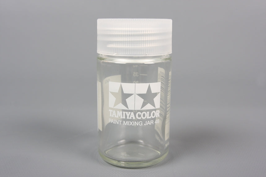 Tamiya Paint Mixing Jar 46ml with Measurements in 5ml Increments Printed on Side