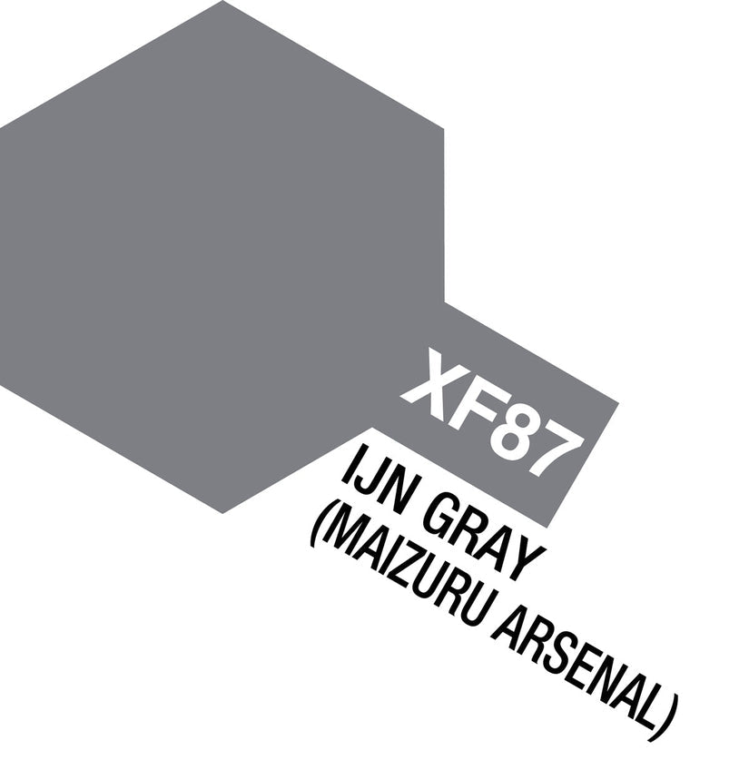 Tamiya Acrylic Mini XF-87 IJN Grey Paint 10ml Bottle