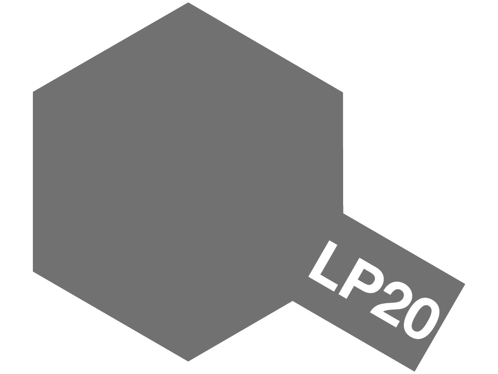 Tamiya Lacquer Paint LP-20 Light Gun Metal 10ml Bottle