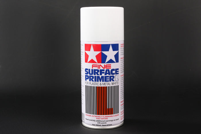Tamiya Surface Primer L White 180ml Spray Can