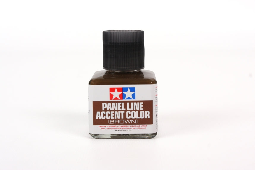 Tamiya Panel Line Accent Color Brown Paint 40ml Bottle