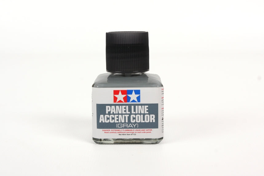 Tamiya Panel Line Accent Color Gray Paint 40ml Bottle