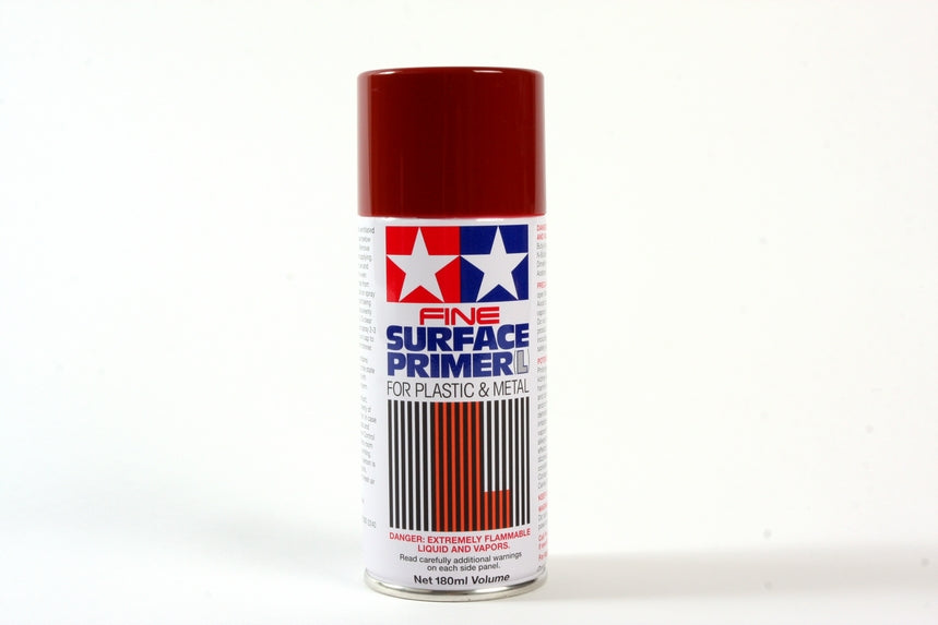 Tamiya Fine Surface Primer L Oxide Red 180ml Spray Can