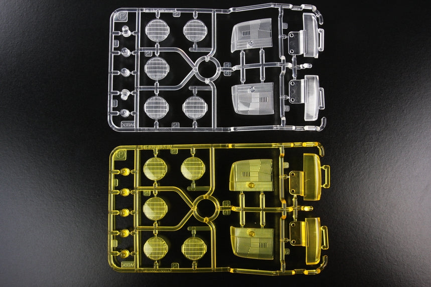 Tamiya RC P Parts: 58372 (Ford F350 High-Lift) Clear / Clear Yellow