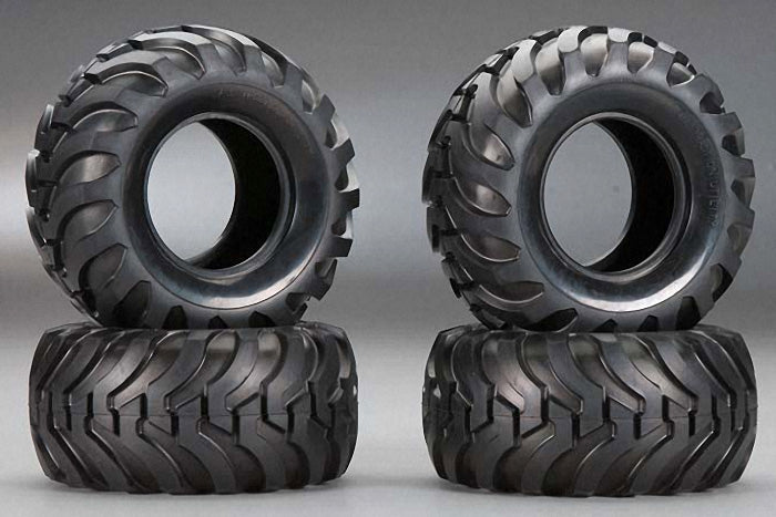 Tamiya Tire Set for Blackfoot and Bruiser (4pcs)