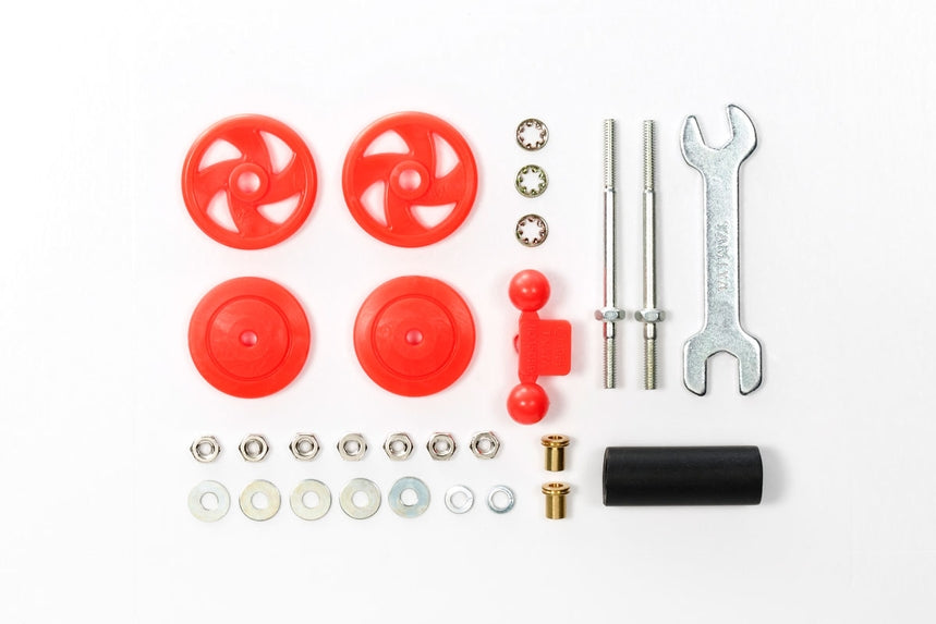 Tamiya JR Large Diameter Stabilizer Head Set Red 17mm