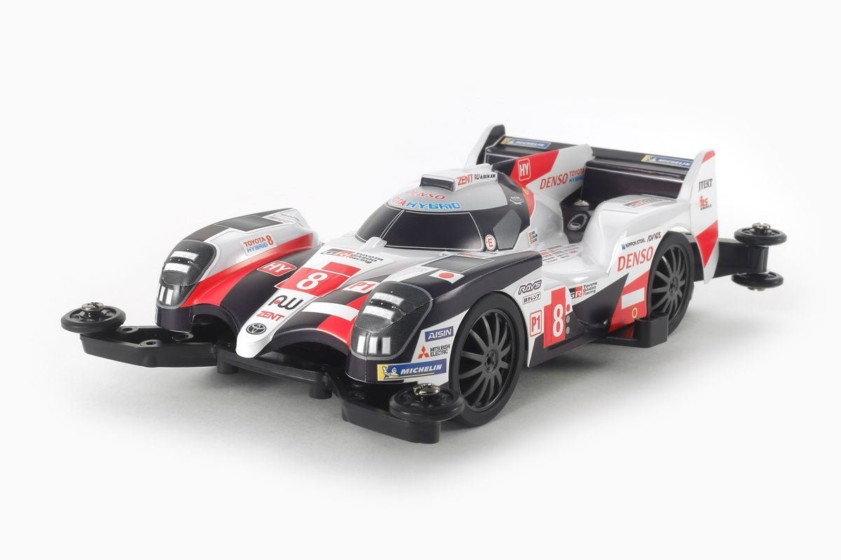 Tamiya JR Mini Toyota Gazoo Racing TS-050 RTR  w/ Ma Chassis & PC Body