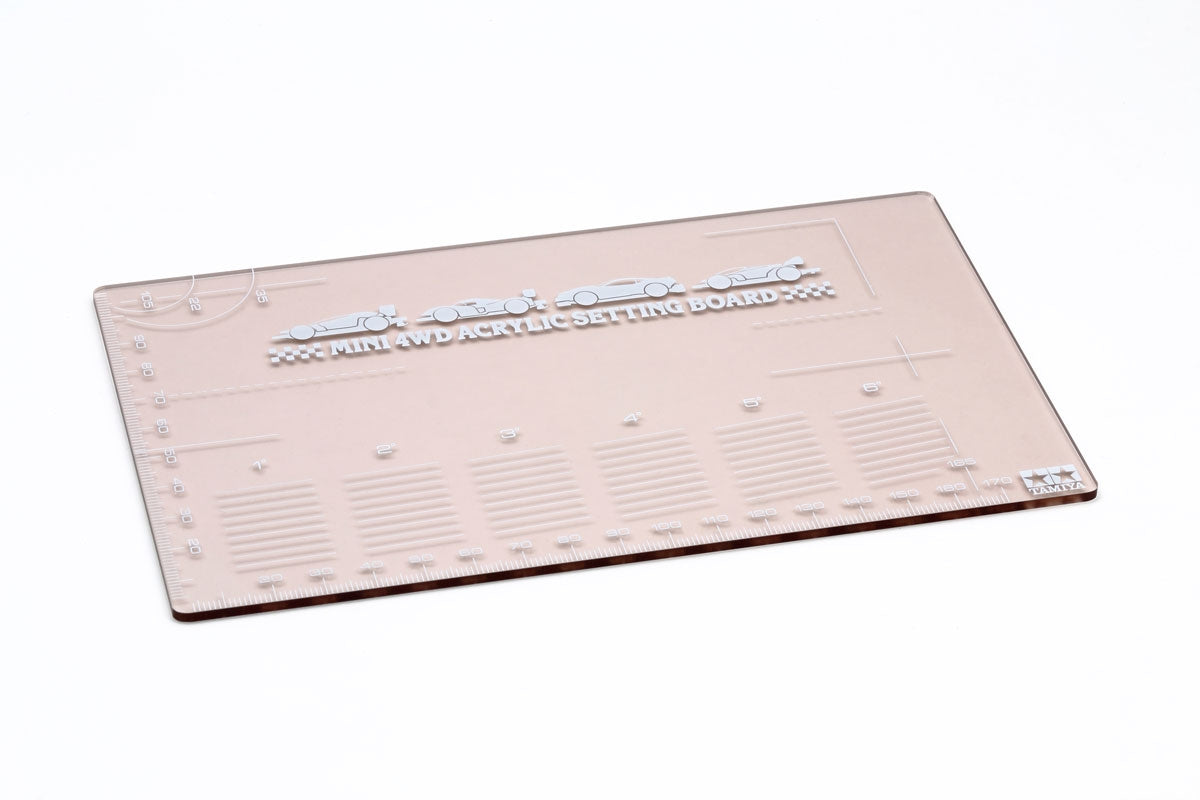 Tamiya Mini 4WD Acrylic Setting Board (Smoke)