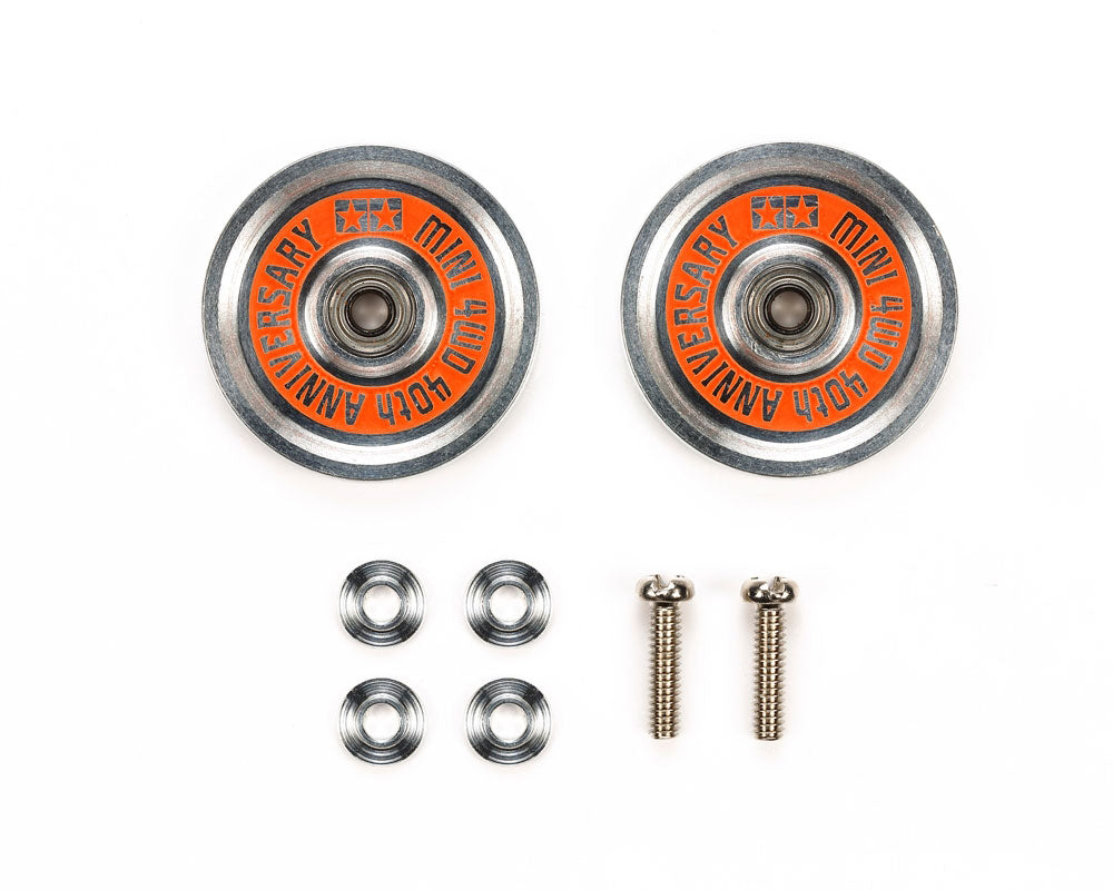 Tamiya JR 40th Anniversary HG 19mm Aluminum Ball Race Rollers