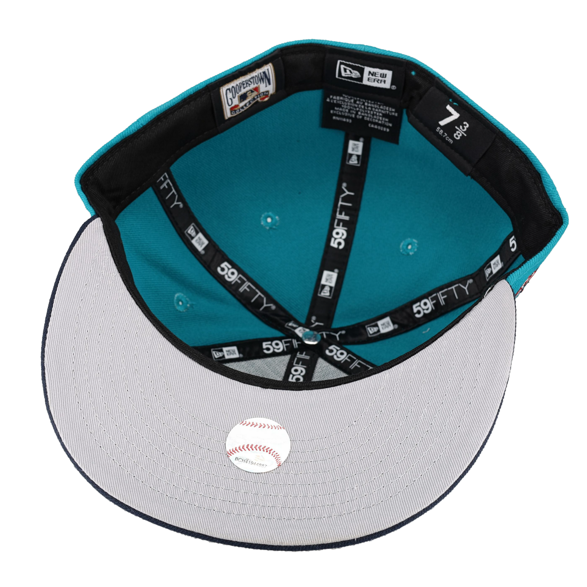 New York Yankees Real Teal Collection 2009 Inaugural Season 59Fifty