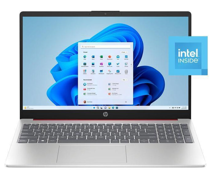 HP Laptop 15-FD + Intel Pentium + 16GB RAM / 128GB SSD – 15.6" Display