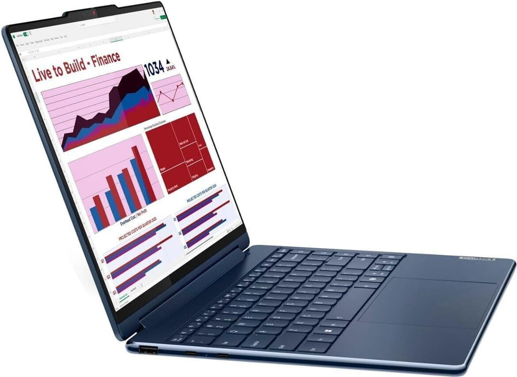 Lenovo Yoga 9i 2-in-1 14-inch 2.8K OLED Touch Laptop – Intel Core Ultra 7-155H • Arc Graphics • 16GB RAM • 1TB SSD – Win 11 Pro (Refurbished)