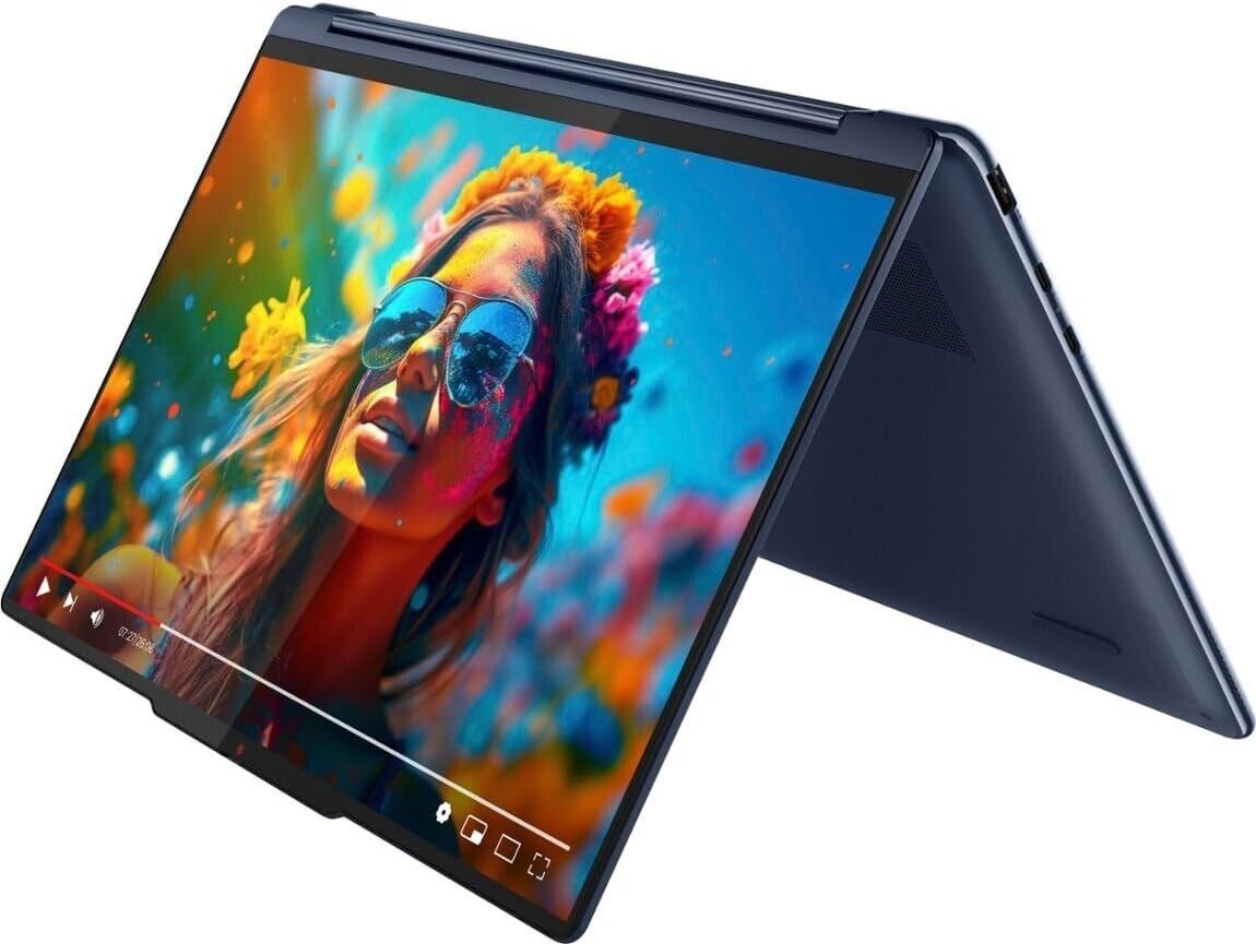 Lenovo Yoga 9i 2-in-1 14-inch 2.8K OLED Touch Laptop – Intel Core Ultra 7-155H • Arc Graphics • 16GB RAM • 1TB SSD – Win 11 Pro (Refurbished)